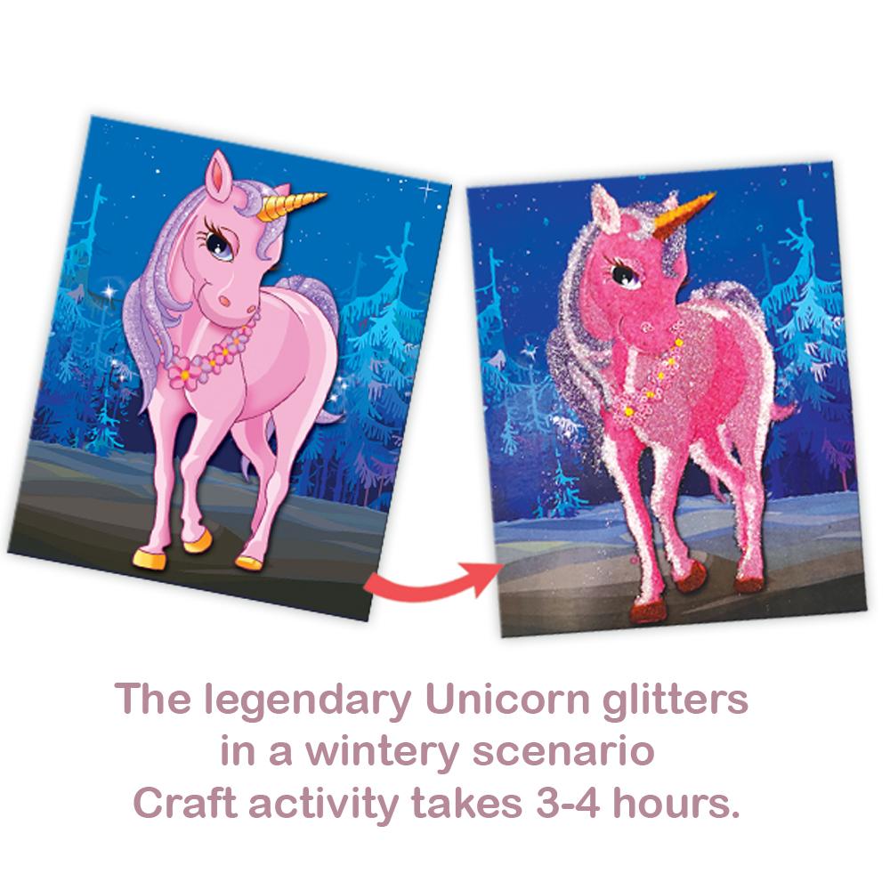 توي كرافت - لوحات التلوين بالرمل برسومات سباركلينج بوينس