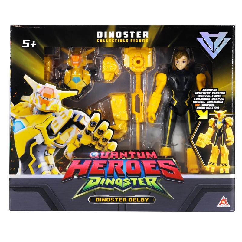 Dinoster Armored Action Figure - Delby