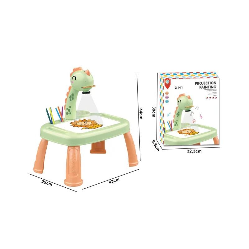 Projection Art 2 In 1 Board Dinosaur For Kids