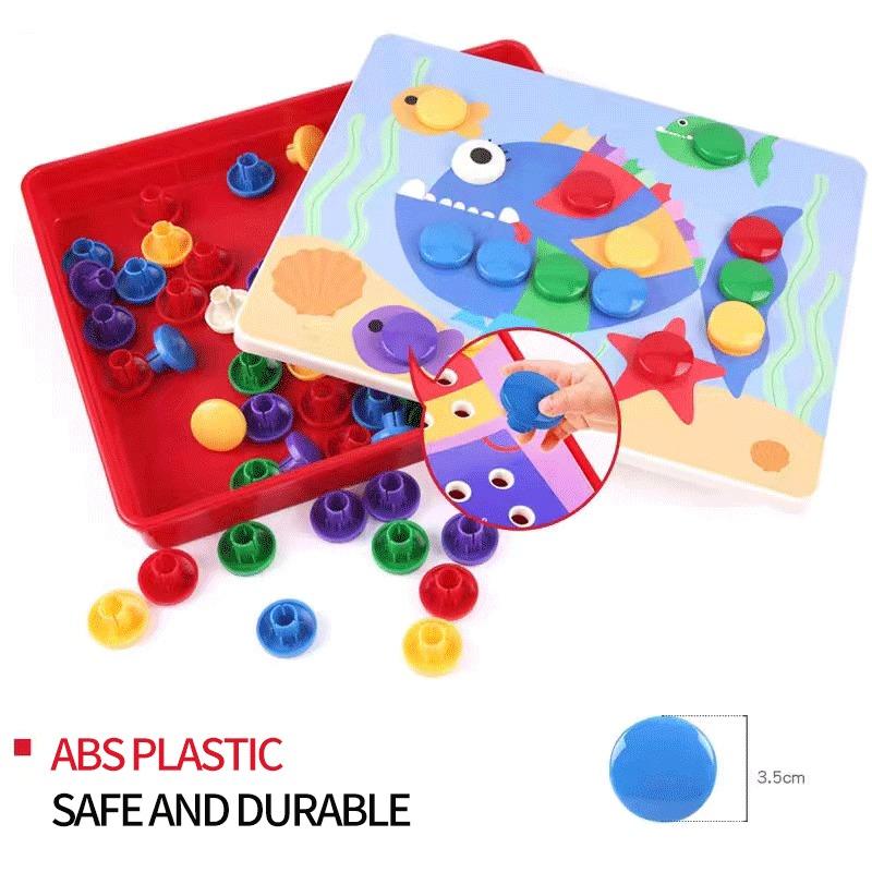 موبي - لعبة مطابة الأزرار الملونة