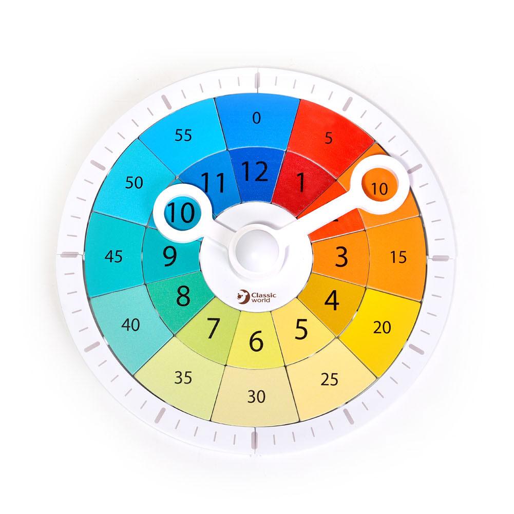 كلاسيك وورلد - ساعة الكتل الخشبية