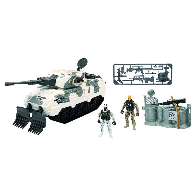 Soldier Force Snowfield Assault Tank Playset - R Exclusive