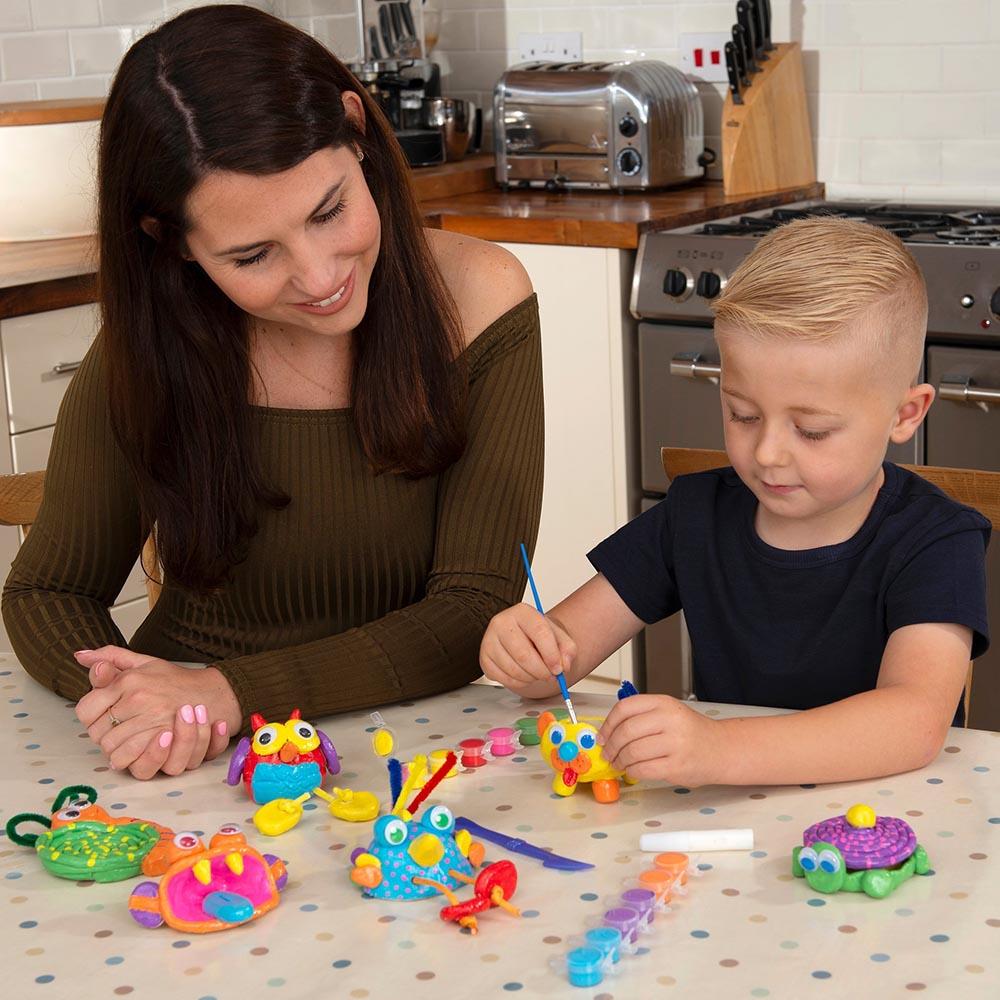 جالت - مجموعة فخارات لتلوين الحيوانات