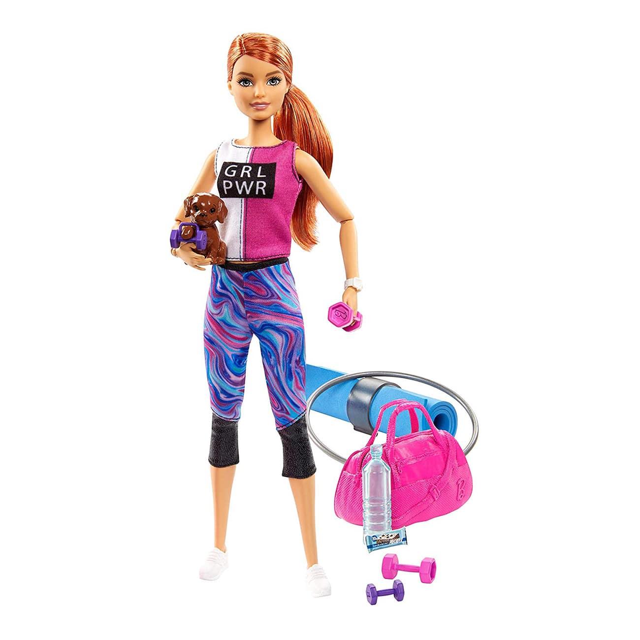 باربي- مجموعة لعب دمية مع ملحقات