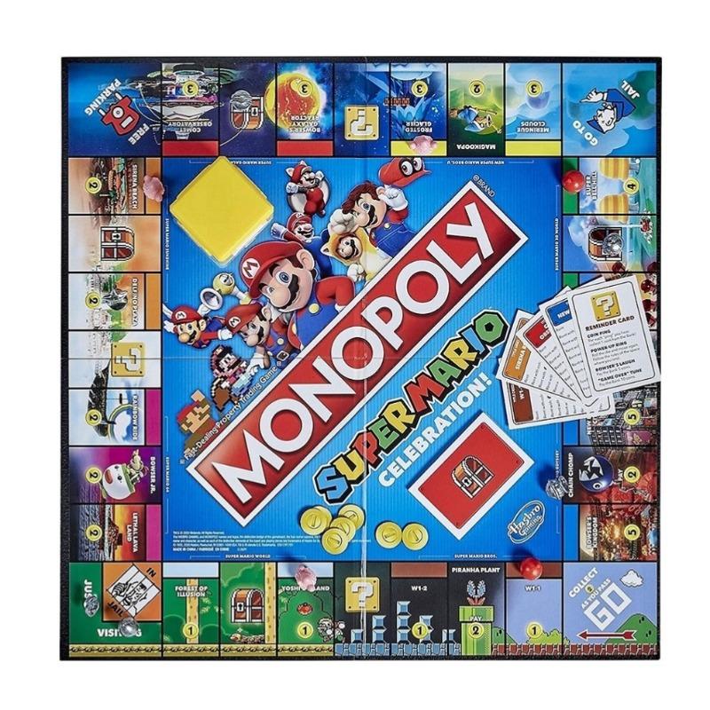 Buy 1 Get 1 Free Monopoly Super Mario Celebration Edition Game + Monopoly Speed Game