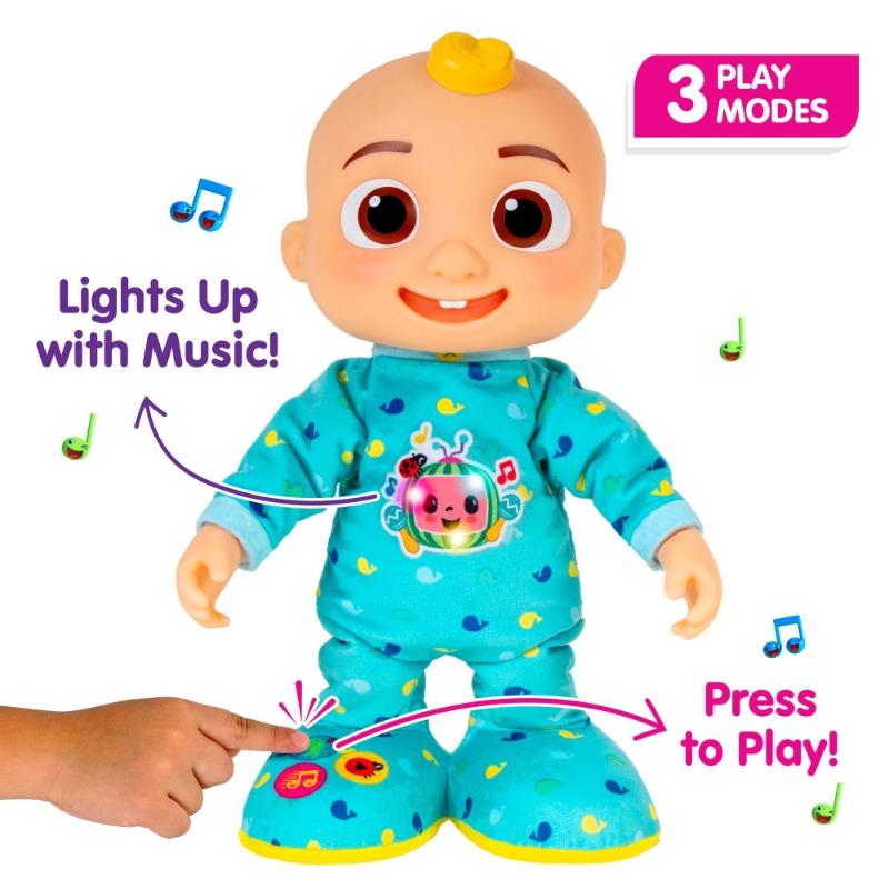 Cocomelon Dancing JJ Doll with Lights and Music