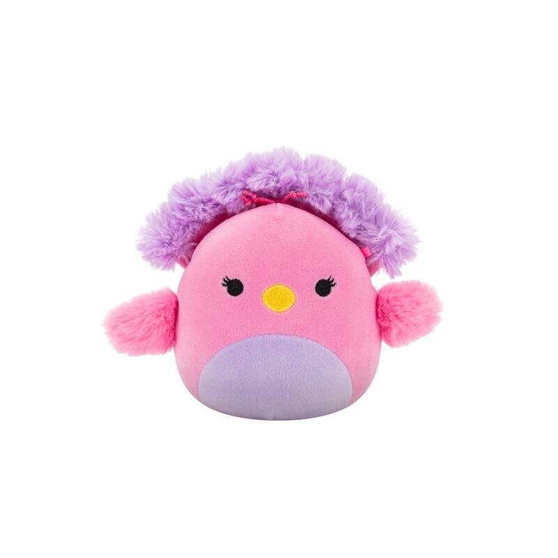Sweetpea Pink and Purple Peacock Plush – Squishmallows (5 Inch)