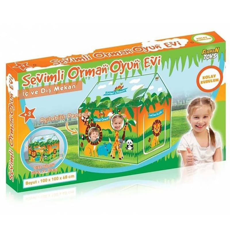 Furkan Toys Cute Jungle Playhouse