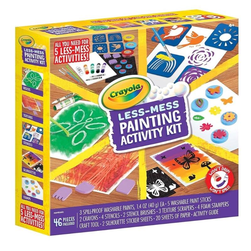Crayola Less Mess Painting Activity Kit