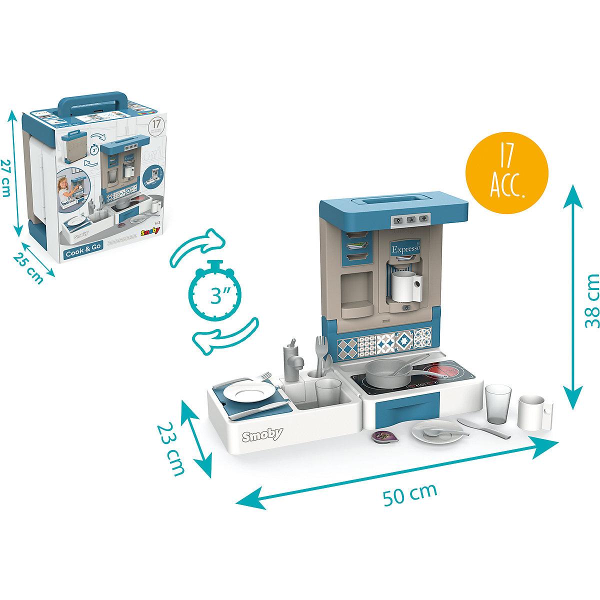 Smoby - Cook And Go Kitchen