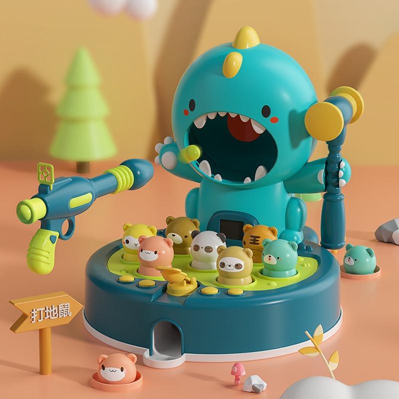 لعبة طرق الحيوانات دينو بارتي لون أزرق