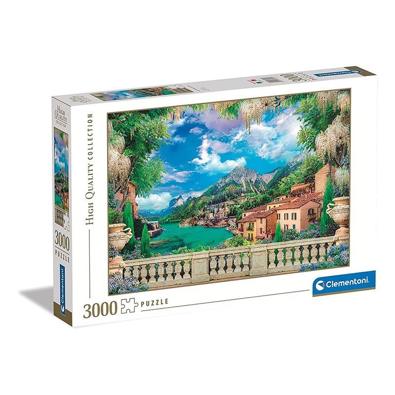 Clementoni Lush Terrace On Lake Collection Puzzle - 3000 Pcs