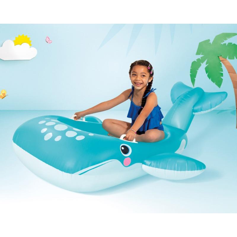 Intex Blue Whale Inflatable Ride-On
