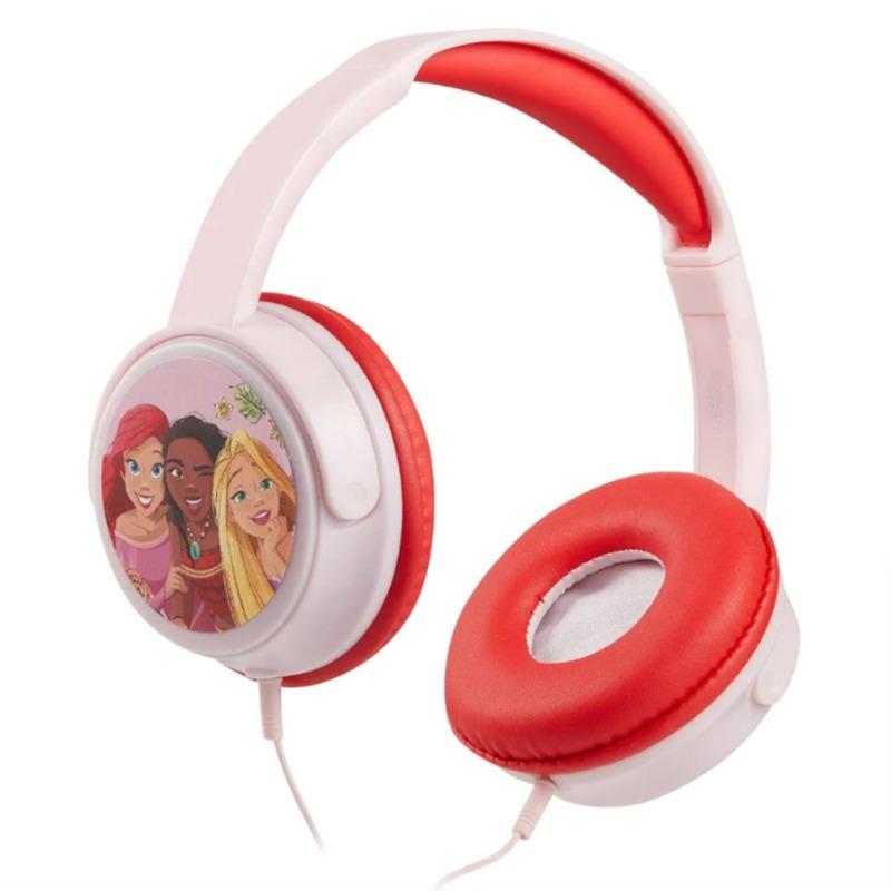 فولكانو - سماعات رأس ستيريو مع أغطية أذن مبطنة برسومات ديزني برينسيس