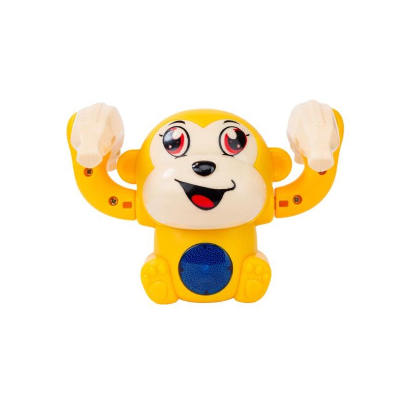 نموذج حيوان كرتوني قرد أصفر