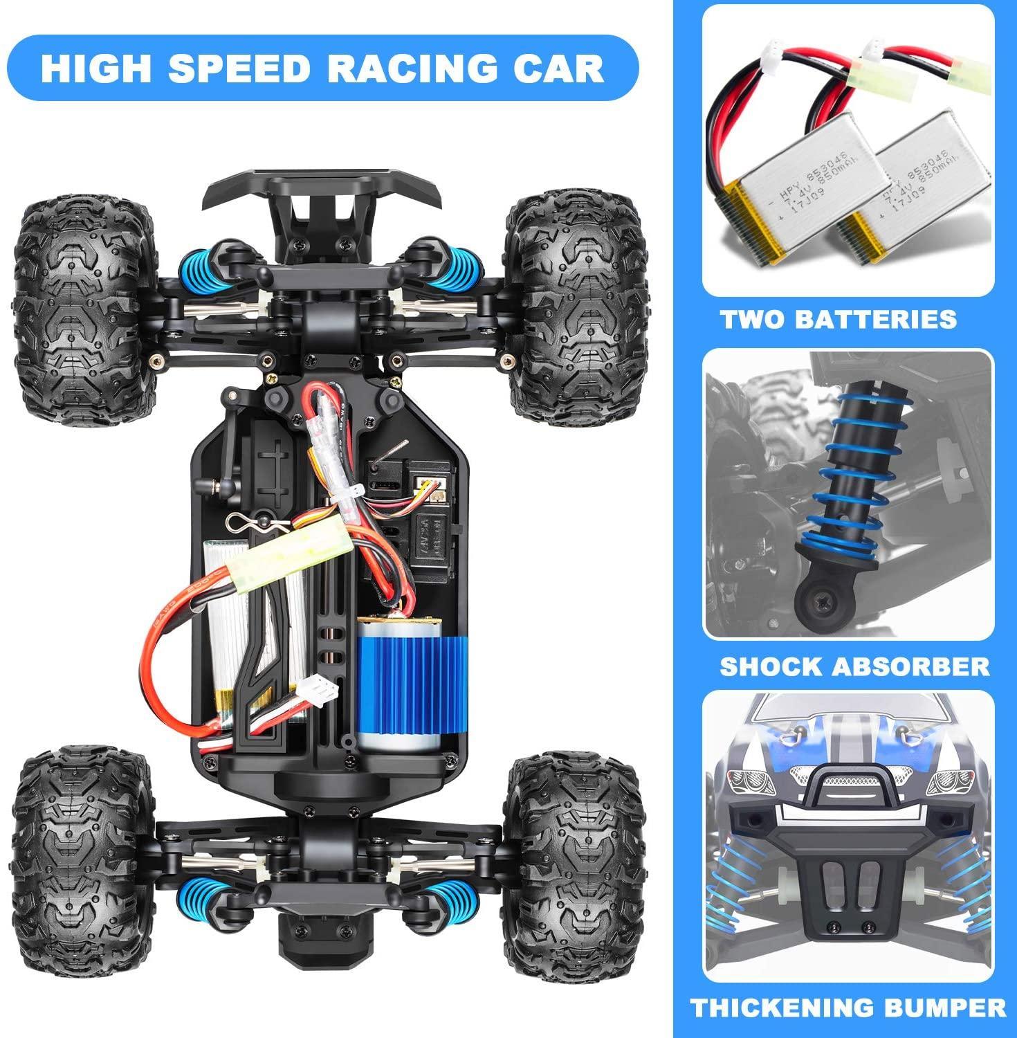 Enoze RC Truck Concept Black Ghost - Red