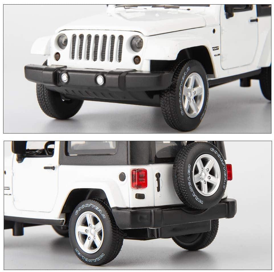 سبيد ميتال - سيارة جيب رانجلر لون أبيض