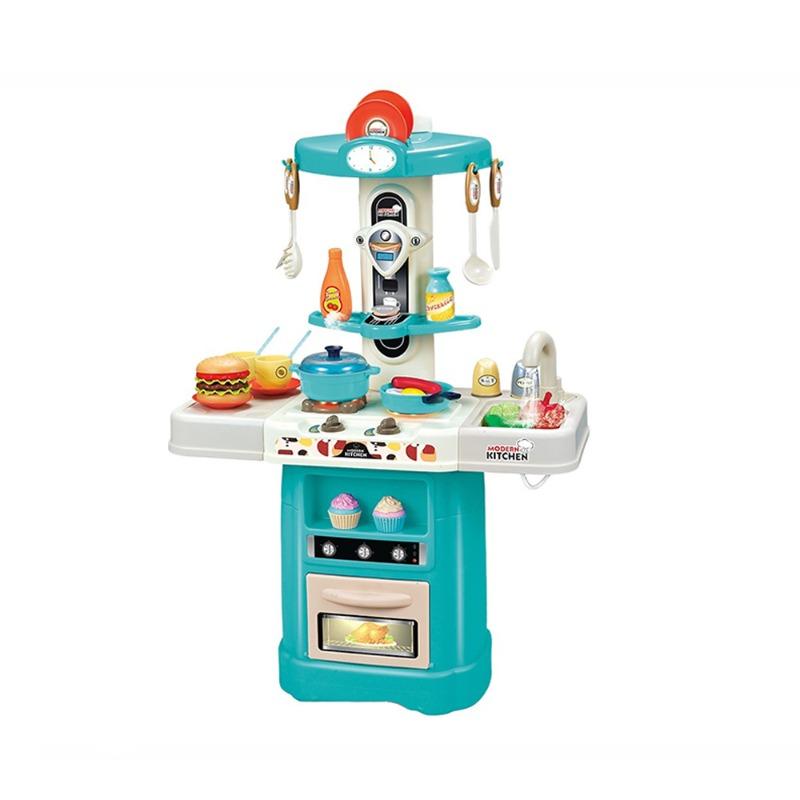 TOYSIRE Deluxe Kitchen Set Blue