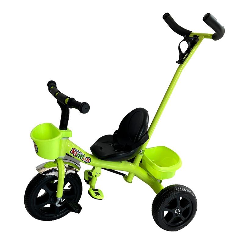 دراجة ثلاثية العجلات فيرست ستيب 616 مزودة بمقبض دفع