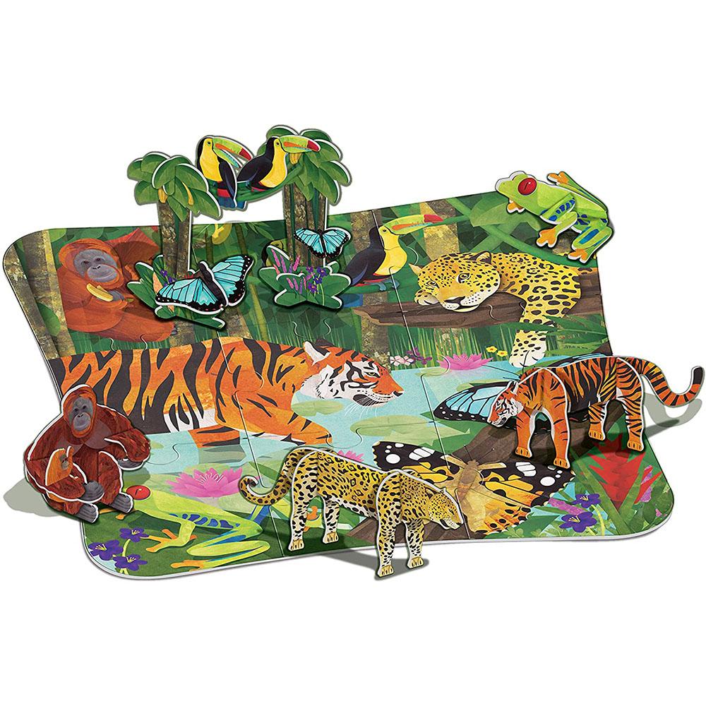 4M Floor Puzzle 3D Rain Forest