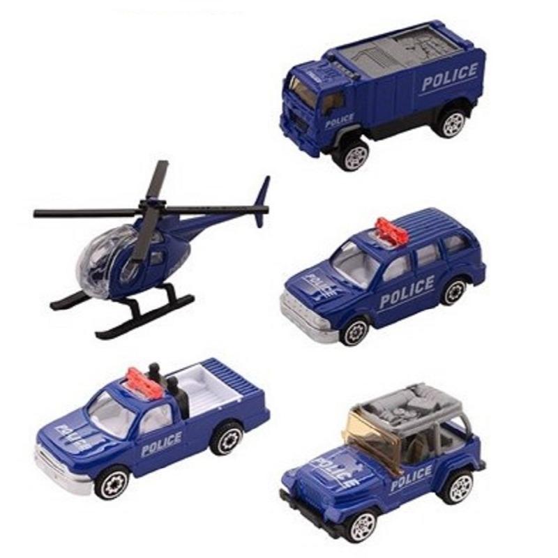 مجموعة مركبات الشرطة 1:64 - أشكال متعددة