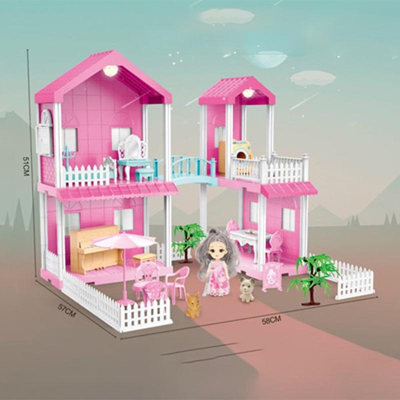Pink House Building 101 Pcs