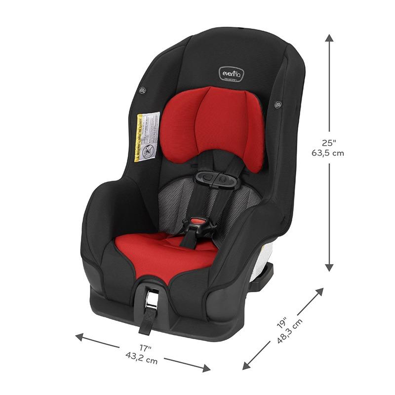 Evenflo Tribute LX 2-in-1 Lightweight Convertible Car Seat