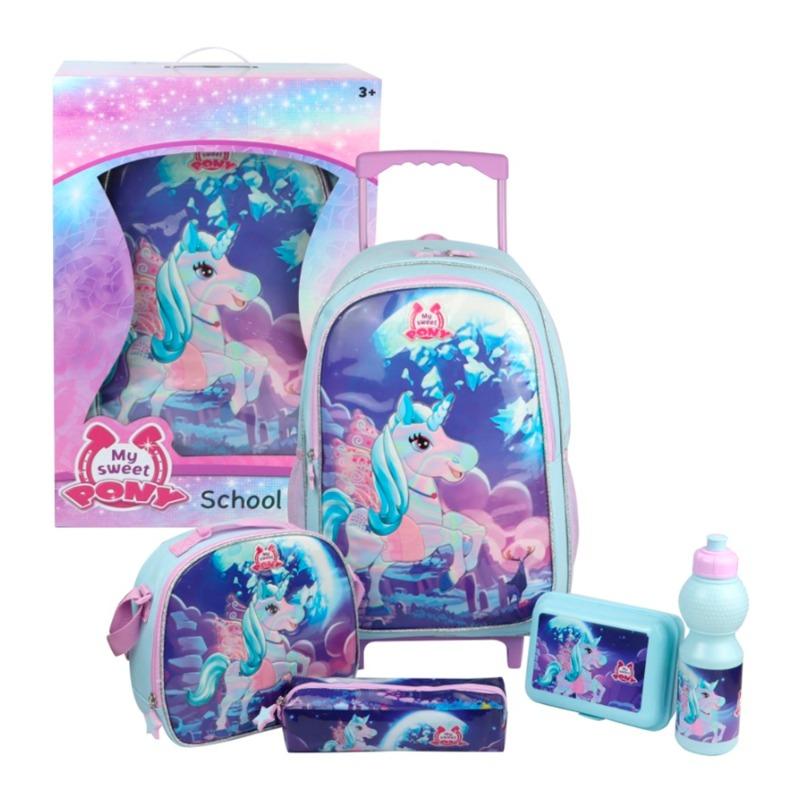 Simba 5 In 1 Trolley Bag Set - My Sweet Pony