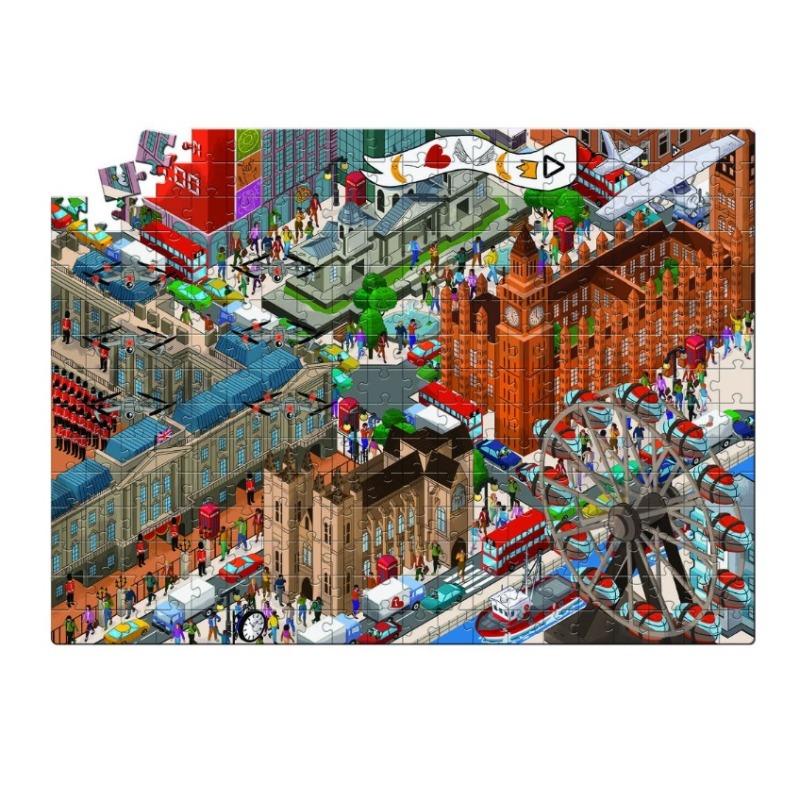 Clementoni Puzzle Mixtery Hacking Attack in London 300 Pcs