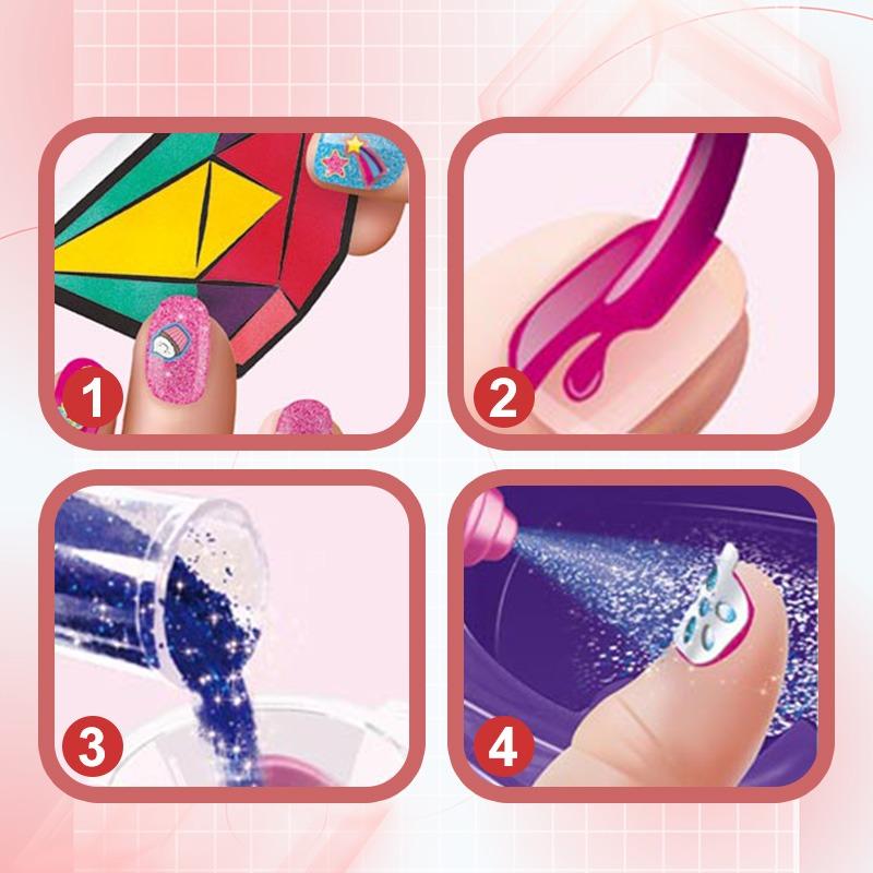 صالون تجميل الأظافر للفتيات