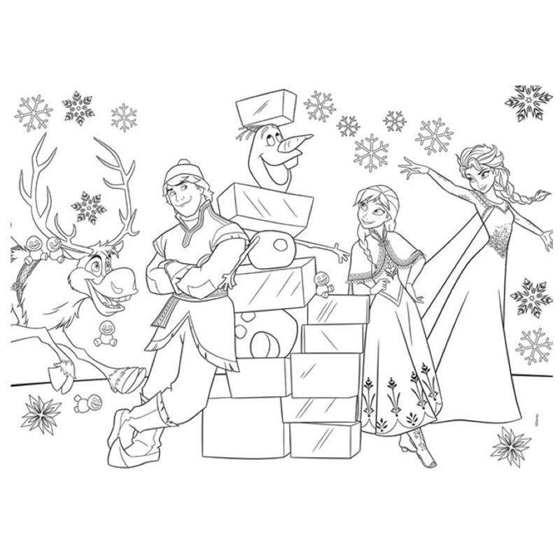 Lisciani - Puzzle Double Face Supermaxi 35 Frozen