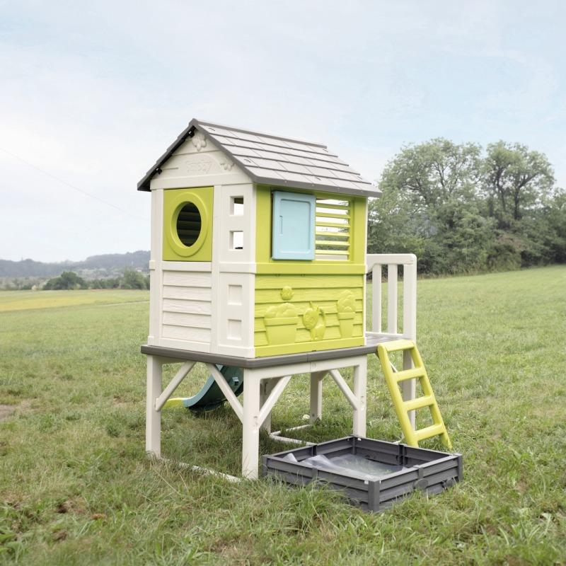 سموبي - منزل اللعب المربع مع ركائز