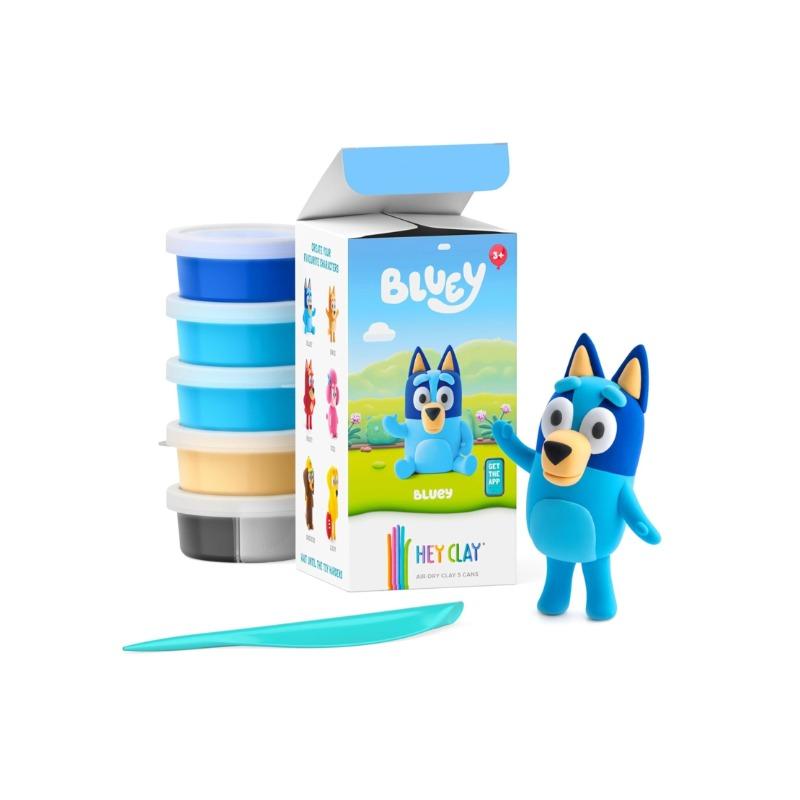 Hey Clay Blue Colorful Modeling Air Clay - 5 Cans