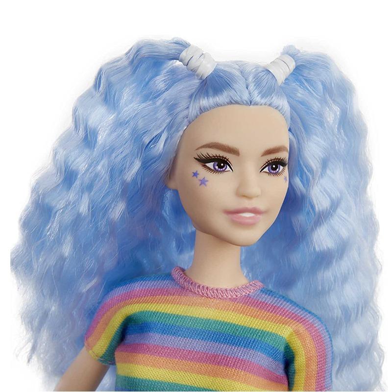Barbie Fashionistas Doll Rainbow Striped Top