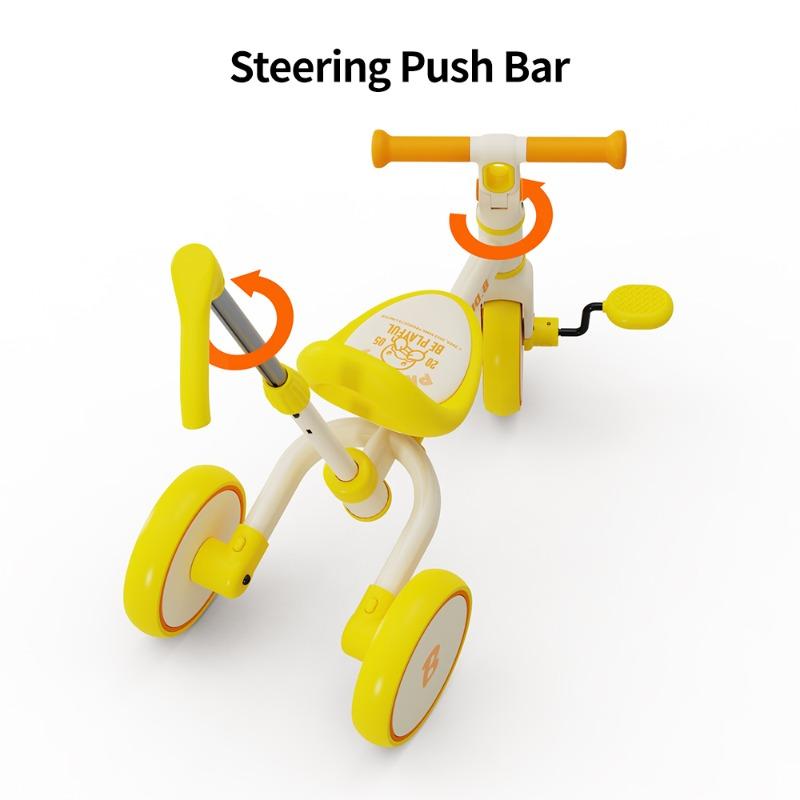 B.Duck 2 In 1 Tricycle and Balance Bike With Handle Bar