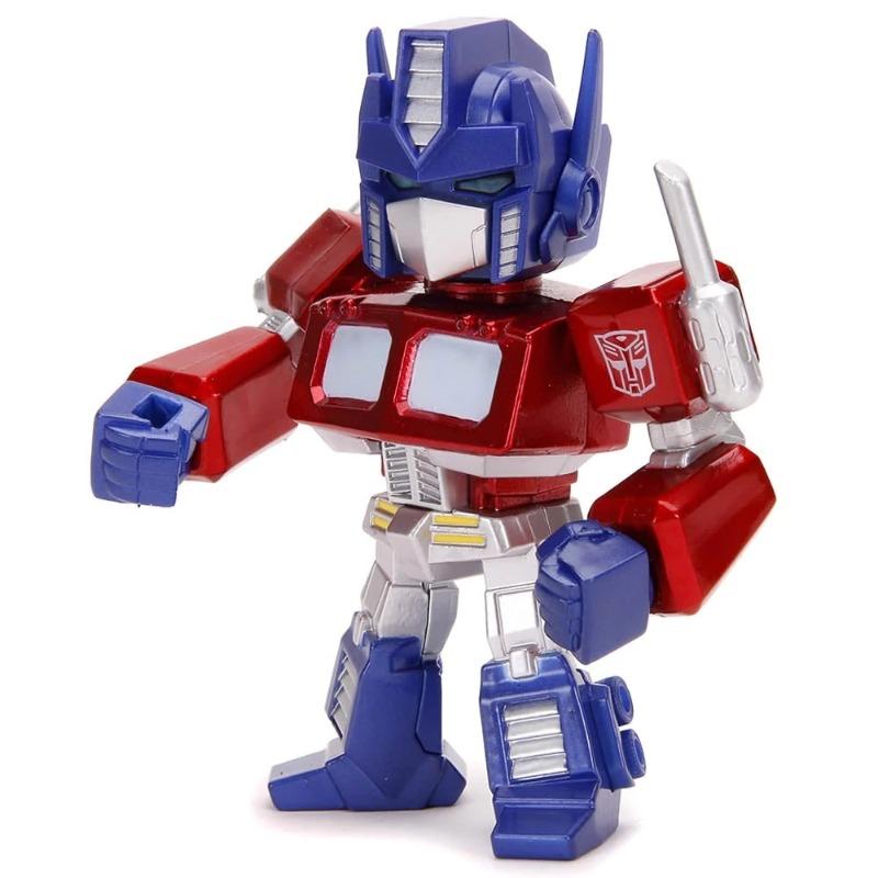 Jada Transformers 4 Optimus Prime Figure Red And Silver