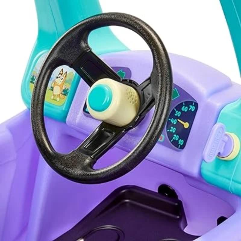 Little Tikes Bluey Grannies Coupe Ride-On Car – Interactive Fun for Kids