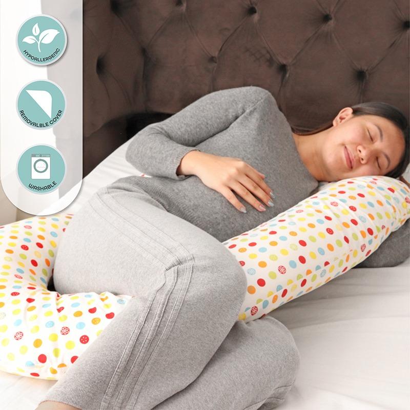 Moon Maternity Pillow Colored