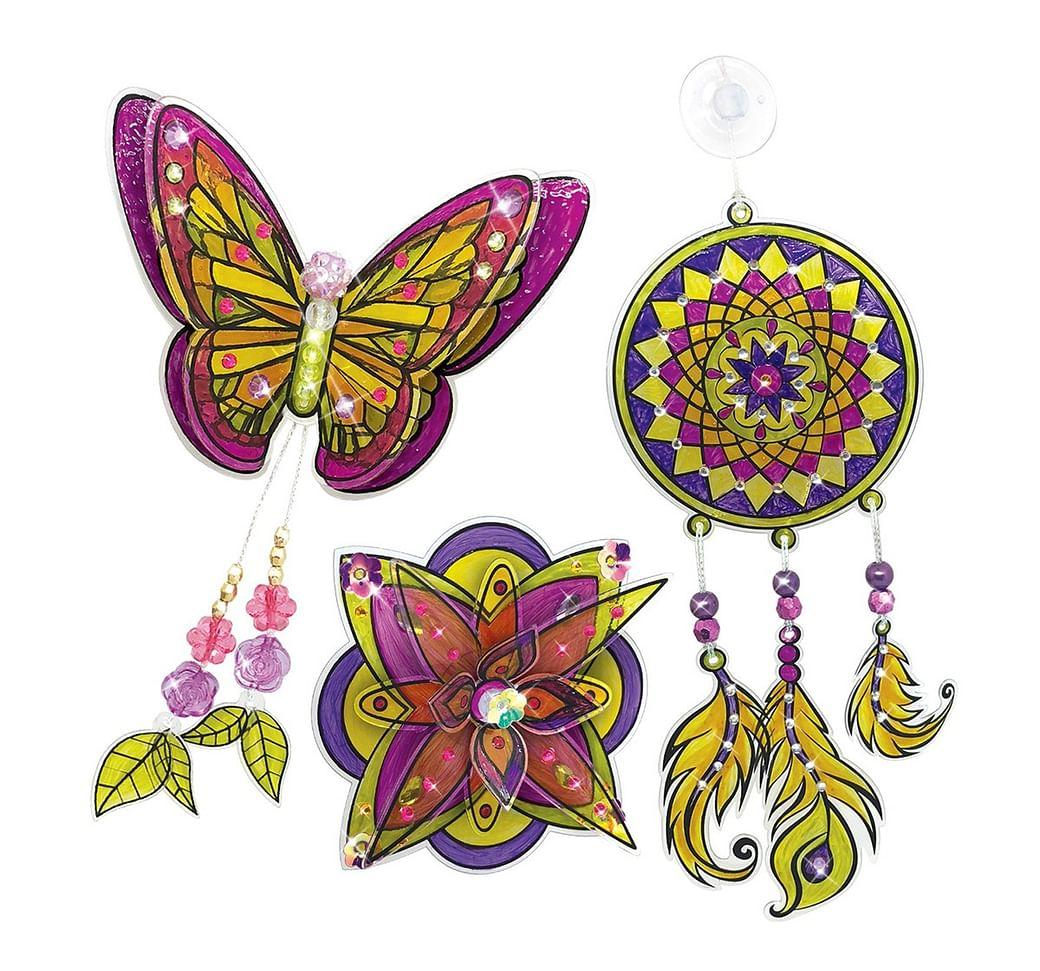 نيبيولوس ستارز - مجموعة أدوات الأعمال اليدوية الفنية لتزيين النوافذ