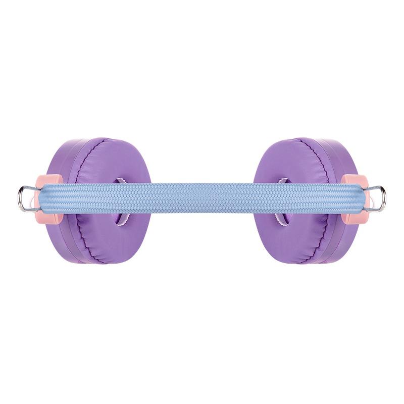 فولكانو - سماعات رأس مبطنة مع ملصقات برسومات ديزني برنسيس