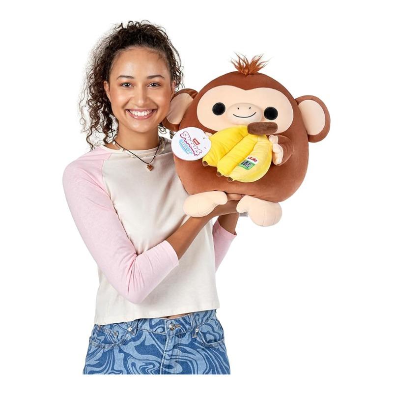 Snackles Series 2 Monkey & Dole 14 Inch Plush