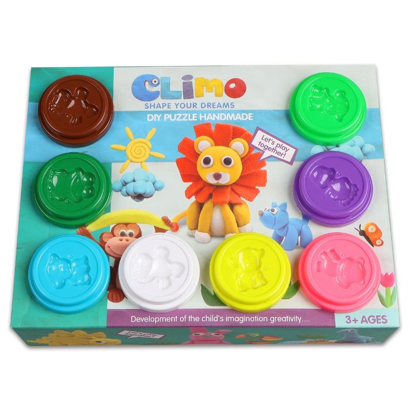 كليمو - صلصال ملون - 8 علب