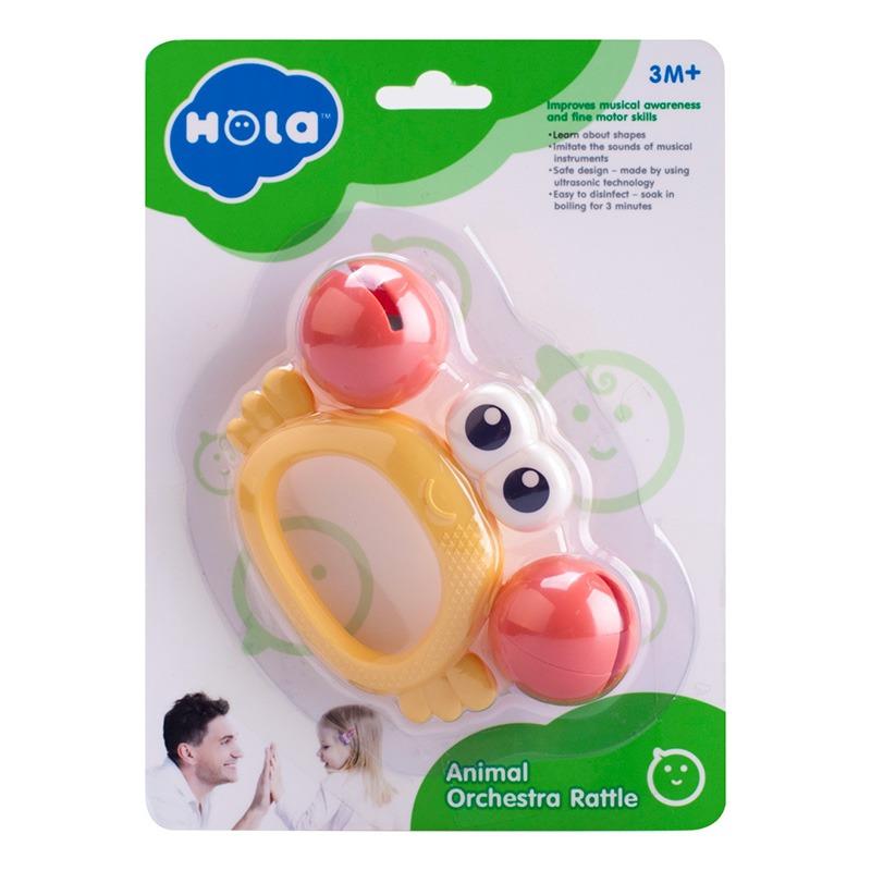 Hola - Rattle Teething & Orchestra Rattle Crab