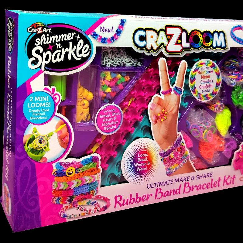 Cra-Z-Art Cra-Z-Loom Ultimate Make And Share Rubber Band Bracelet Set