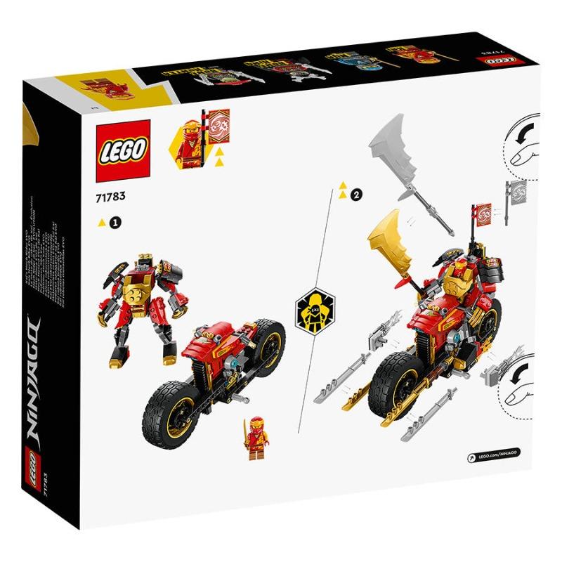 LEGO NINJAGO Kais Mech Rider EVO Building Toy Set - 312 Pcs
