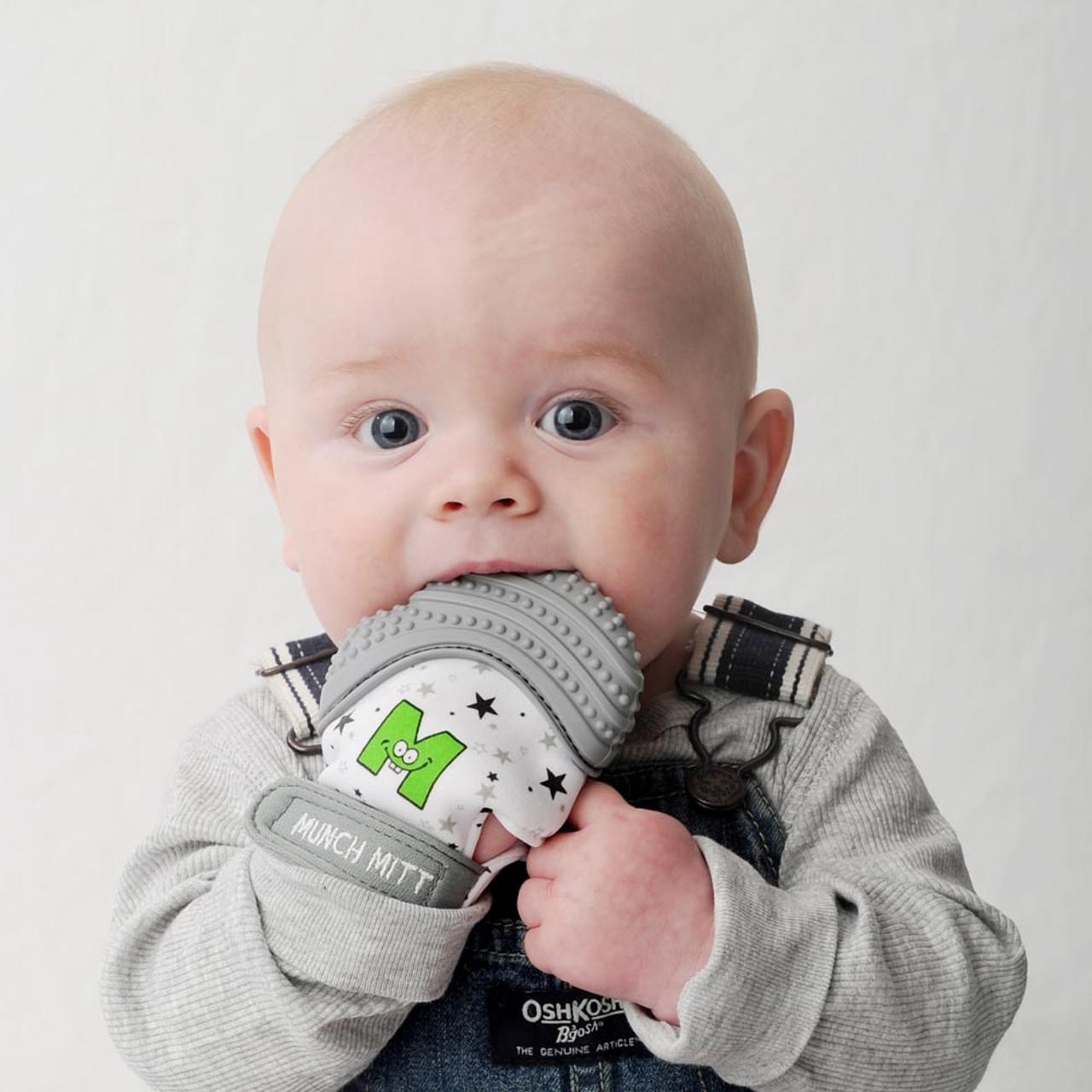 Malarkey Kids Munch Mitt Teether - Grey