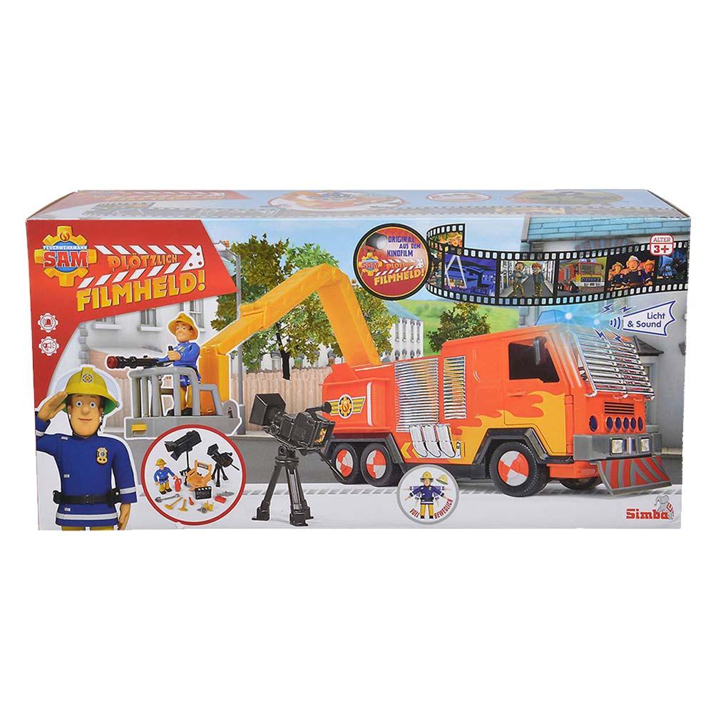 Simba Fireman Sam Hollywood Jupiter with Figurine