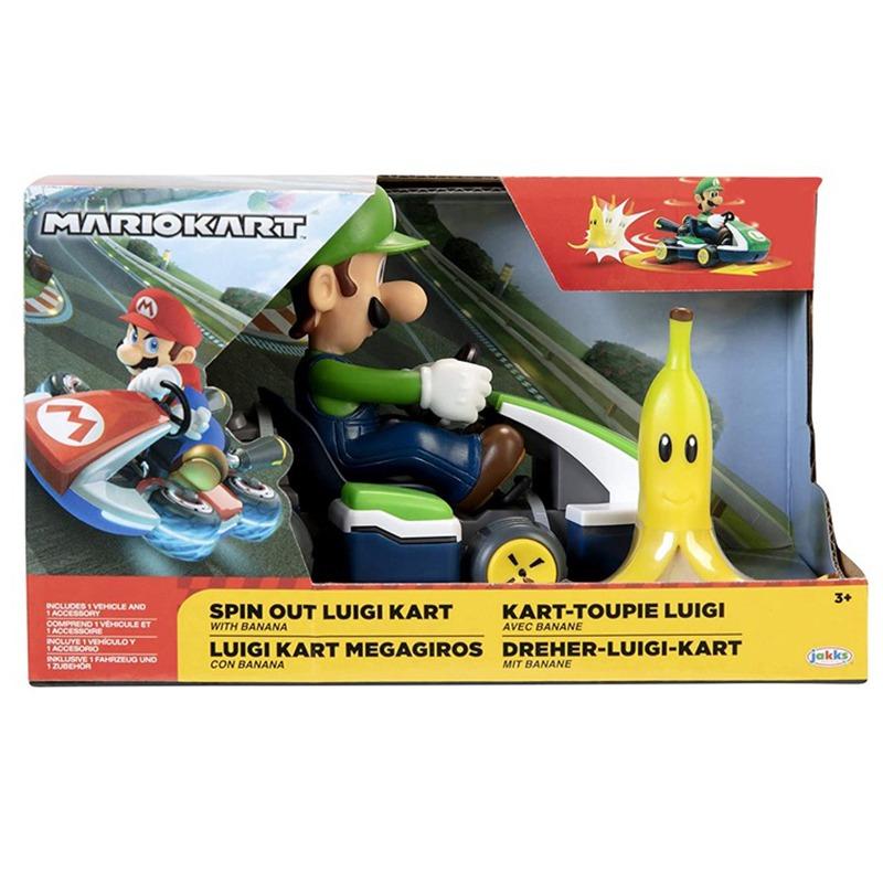 سوبر ماريو - مركبة سبين آوت كارت مع شخصية ماريو لون أخضر