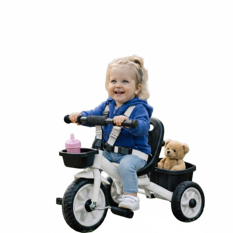 دراجة ثلاثية العجلات للأطفال الصغار من ستارمارز - أبيض