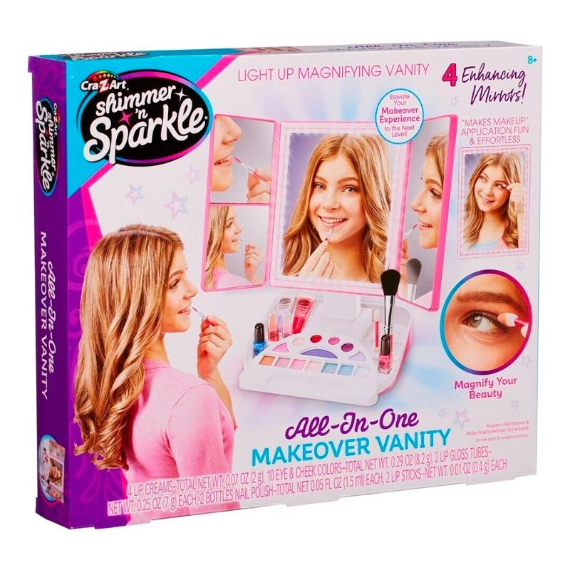 Cra-Z-Art Shimmer N Sparkle All In One Makeover Vanity